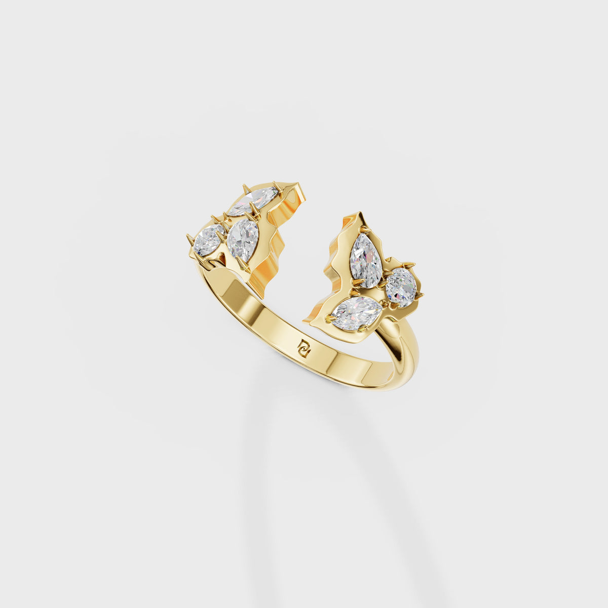Floral Inspired Diamond Ring