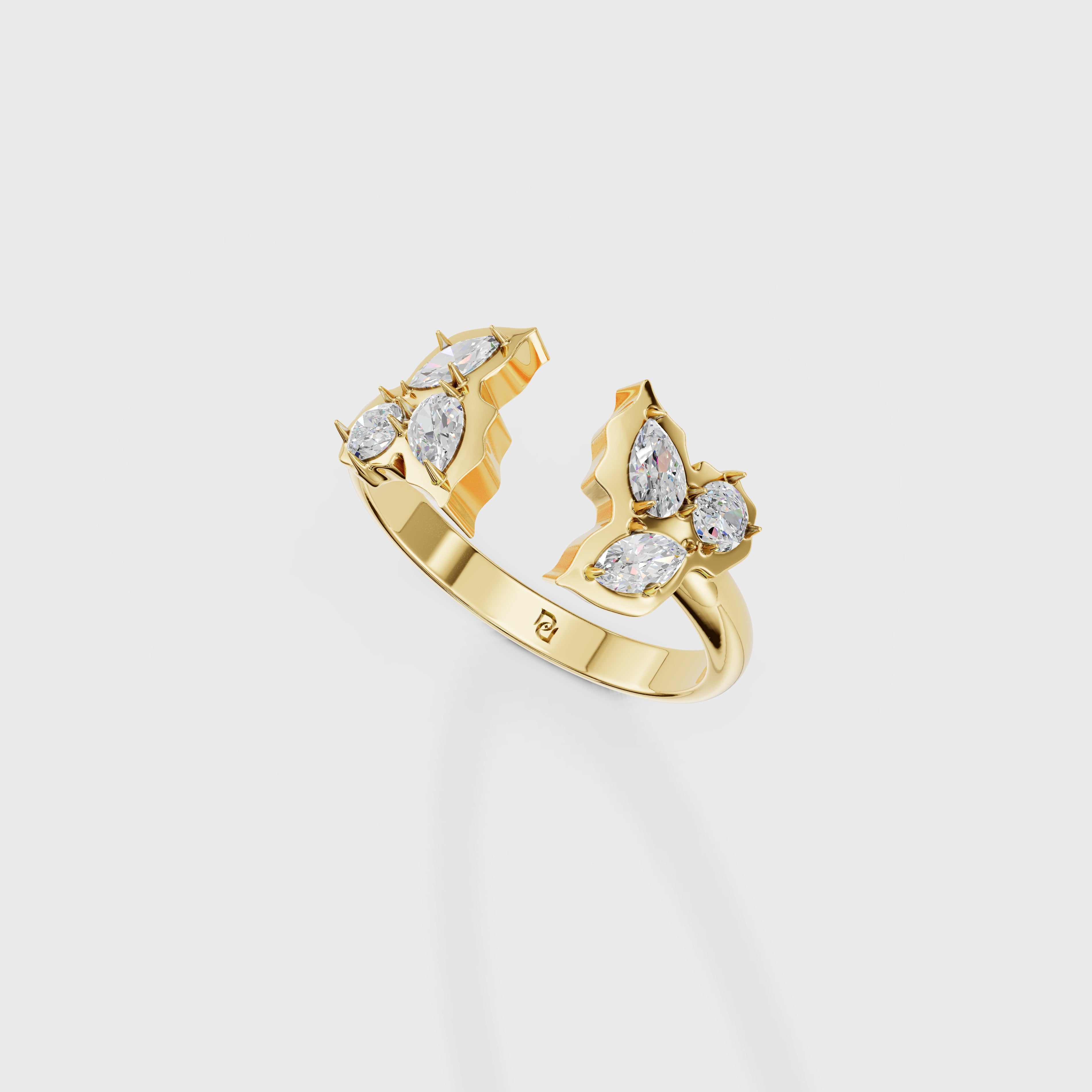 Floral Inspired Diamond Ring