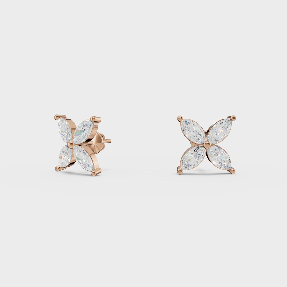 Marquise Cut Studs Earrings