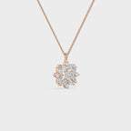 Geometric bloom pendant