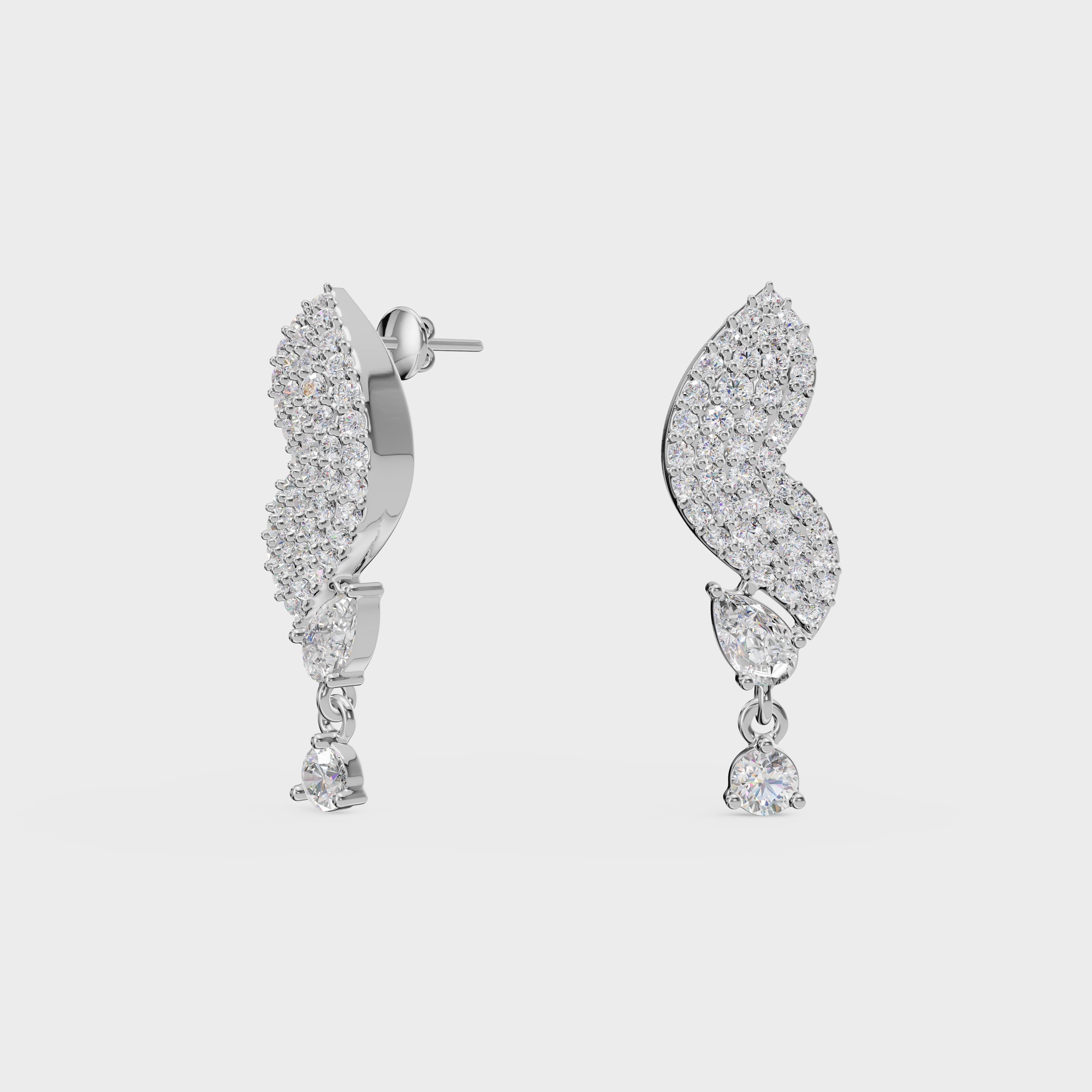 Enchanted Butterfly Dangle Earrings