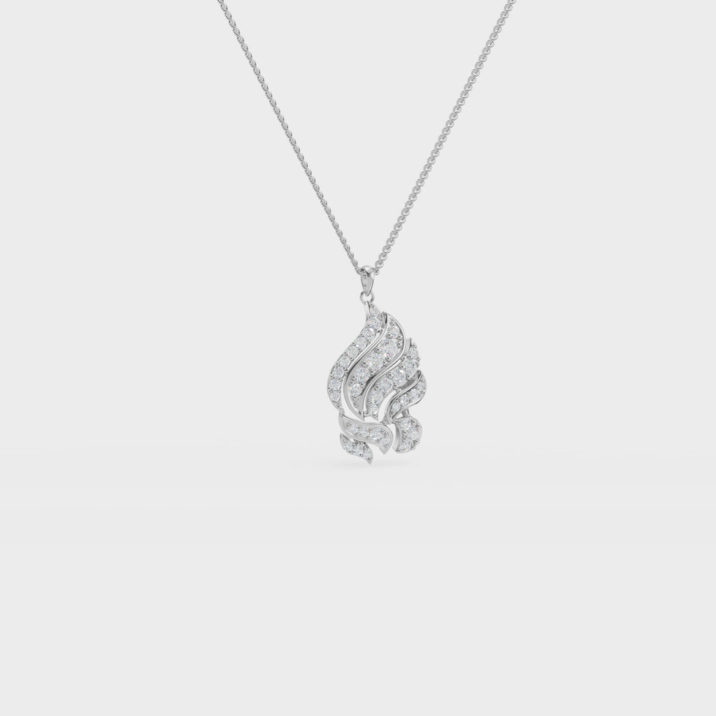 Aurora Fire Diamond Pendant