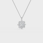 Geometric bloom pendant