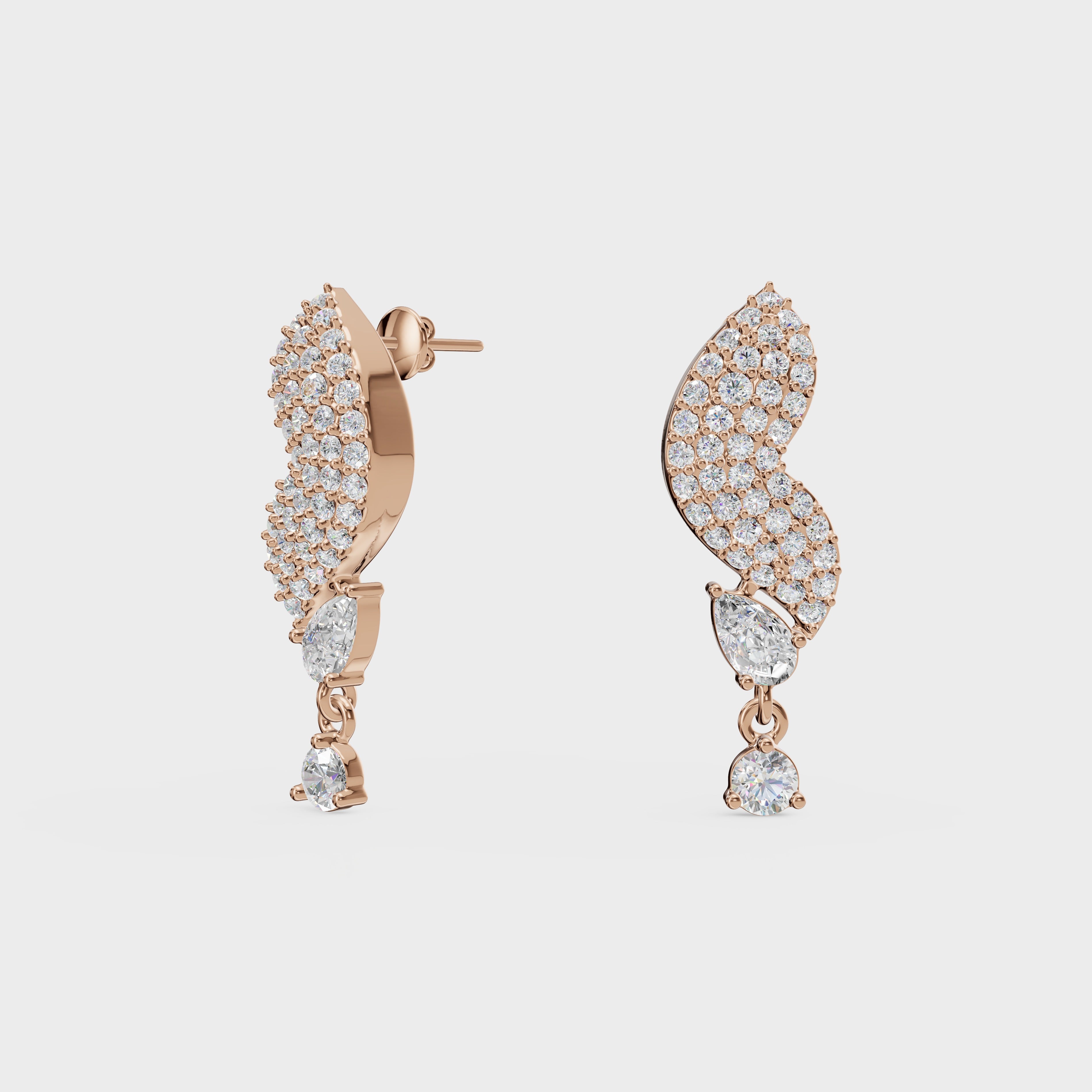 Enchanted Butterfly Dangle Earrings