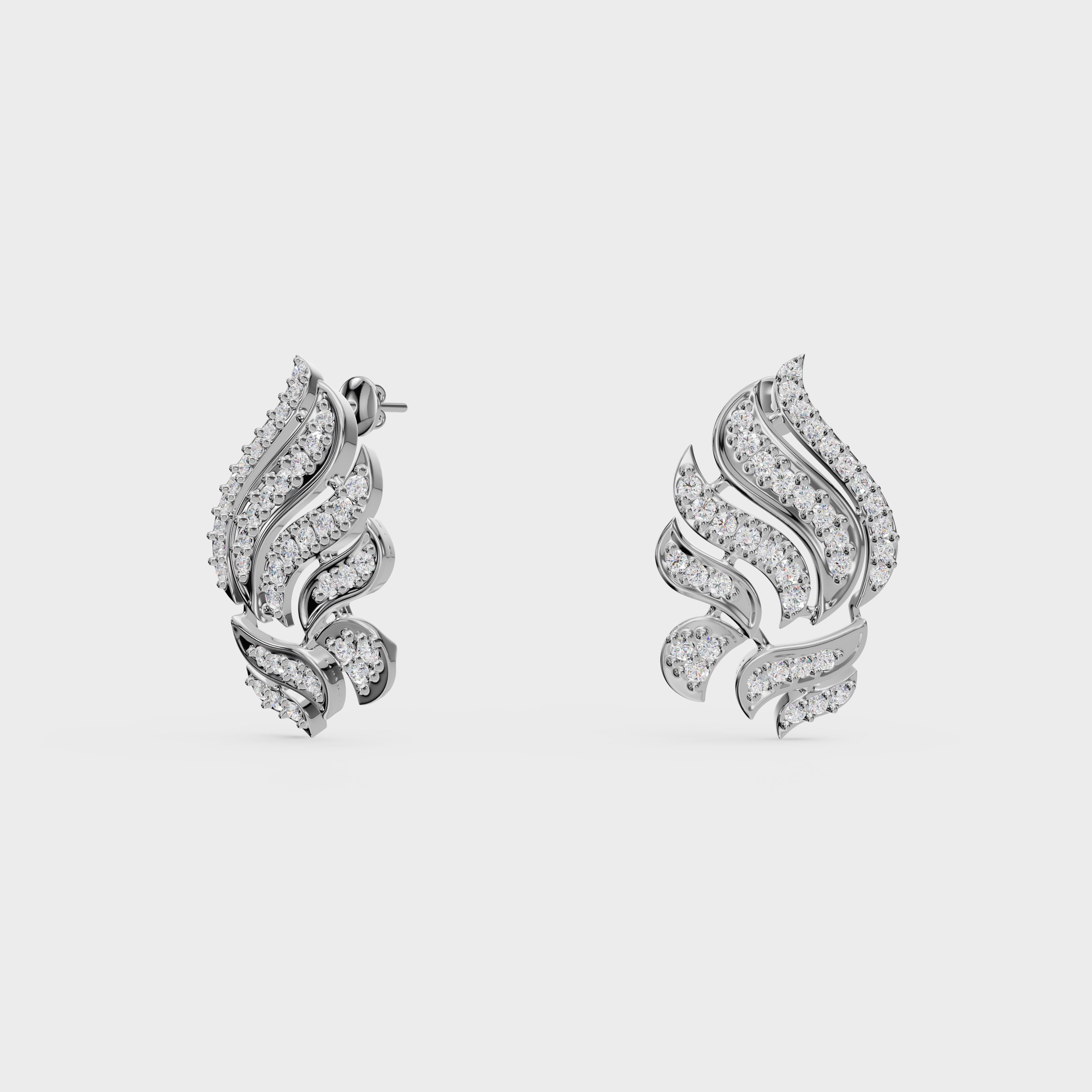 Floral Arc Earring
