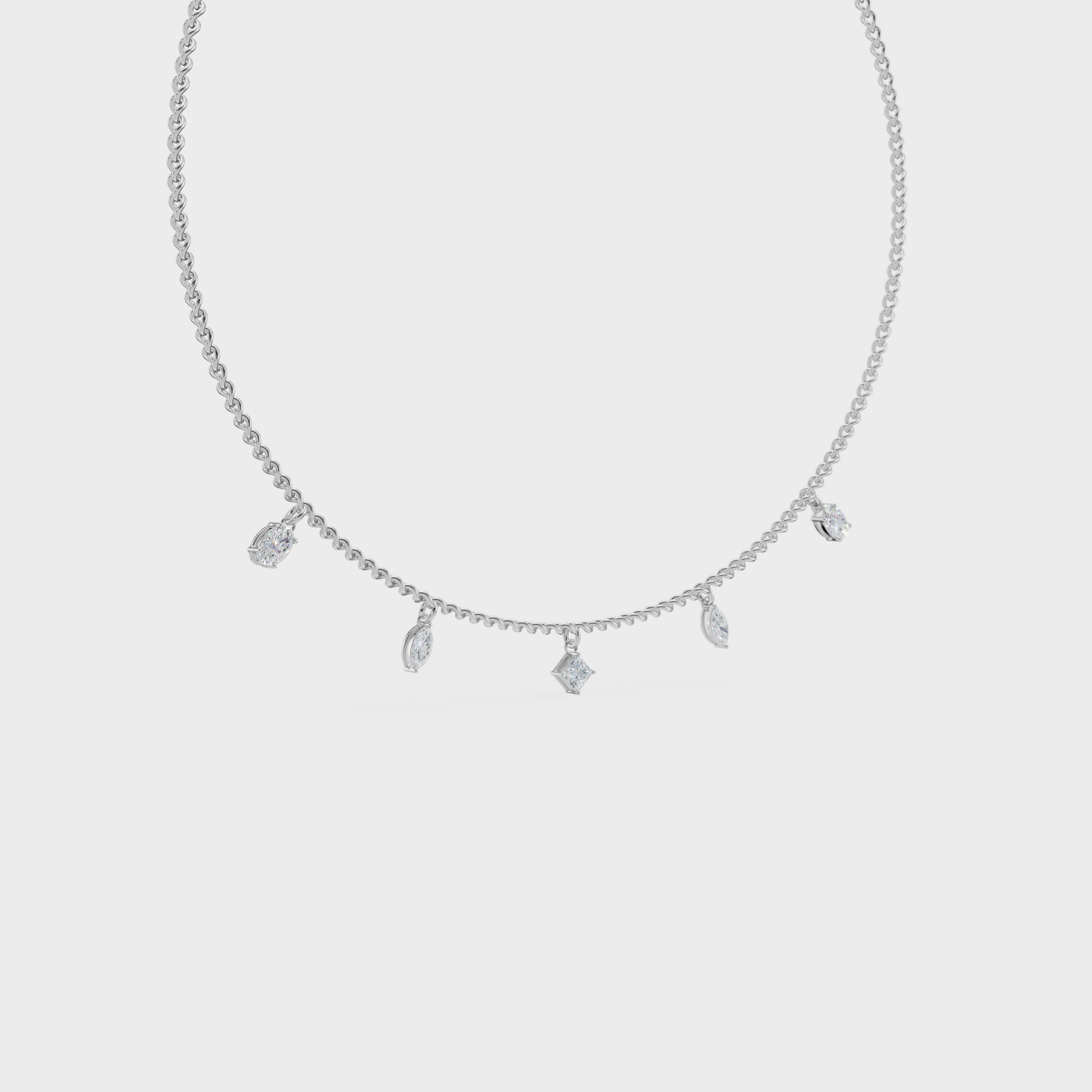 Dazzling constellation diamonds charm PWPE-20