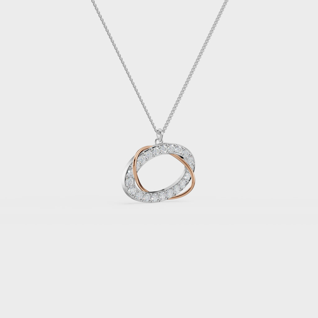 Celestial Orbit Diamond Pendant