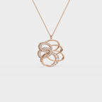 Figure Dual Swirl Pendant