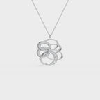 Figure Dual Swirl Pendant