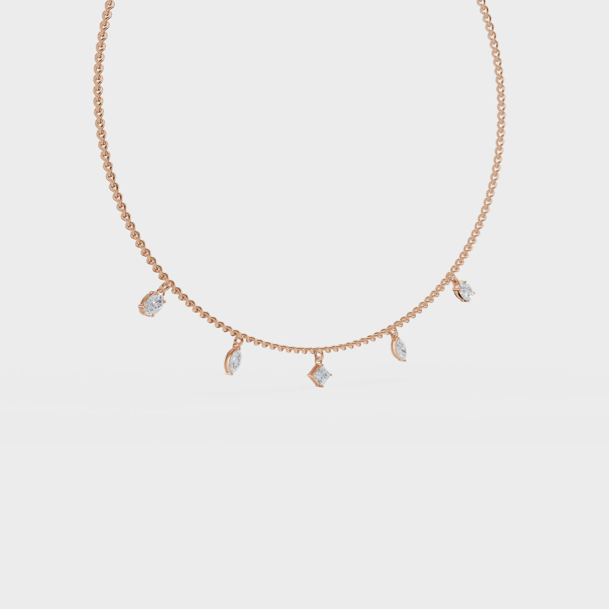 Dazzling constellation diamonds charm