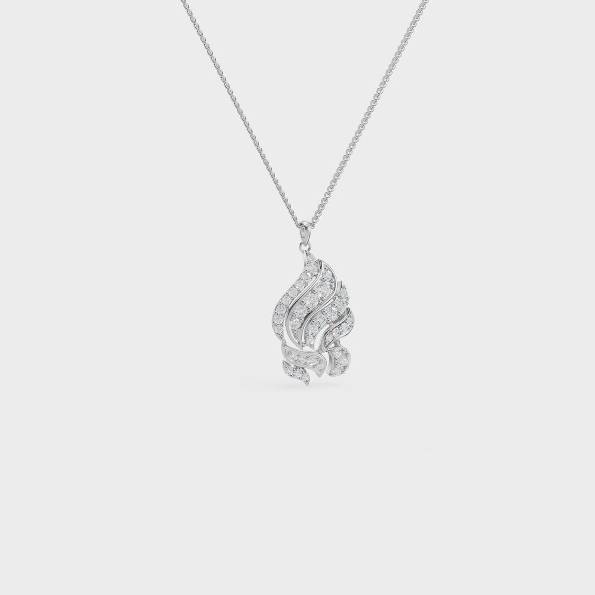 Aurora Fire Diamond Pendant