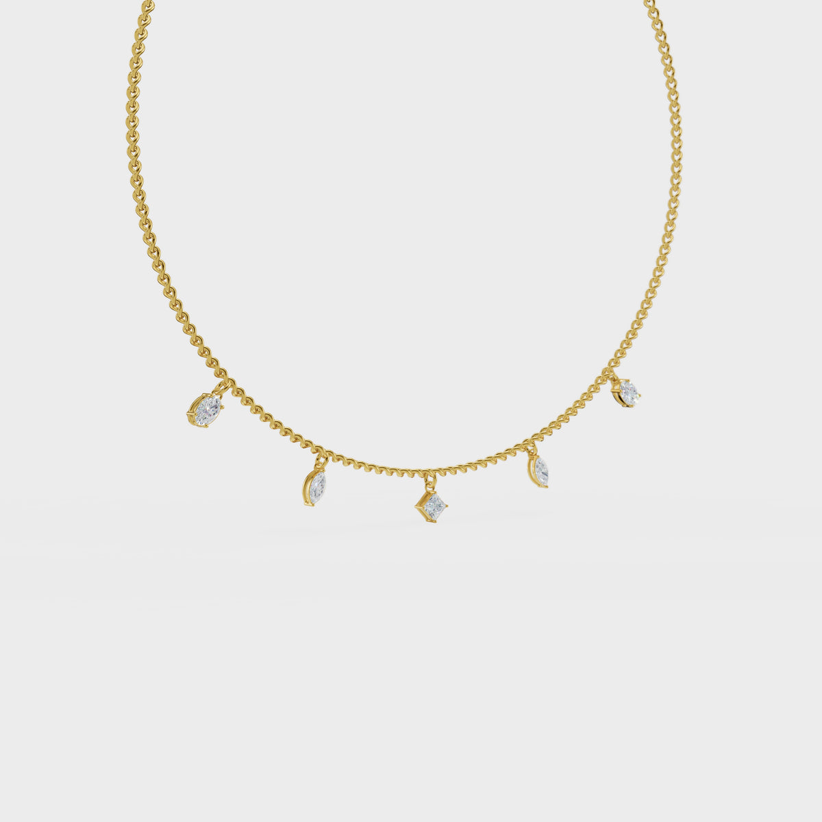 Dazzling constellation diamonds charm