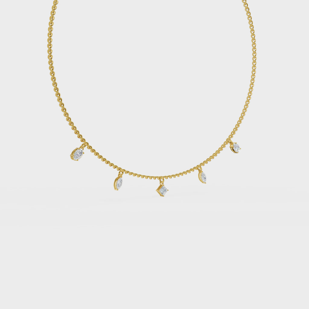 Dazzling constellation diamonds charm PWPE-20