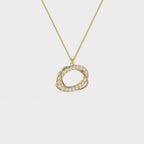 Celestial Orbit Diamond Pendant