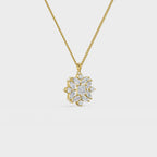 Geometric bloom pendant
