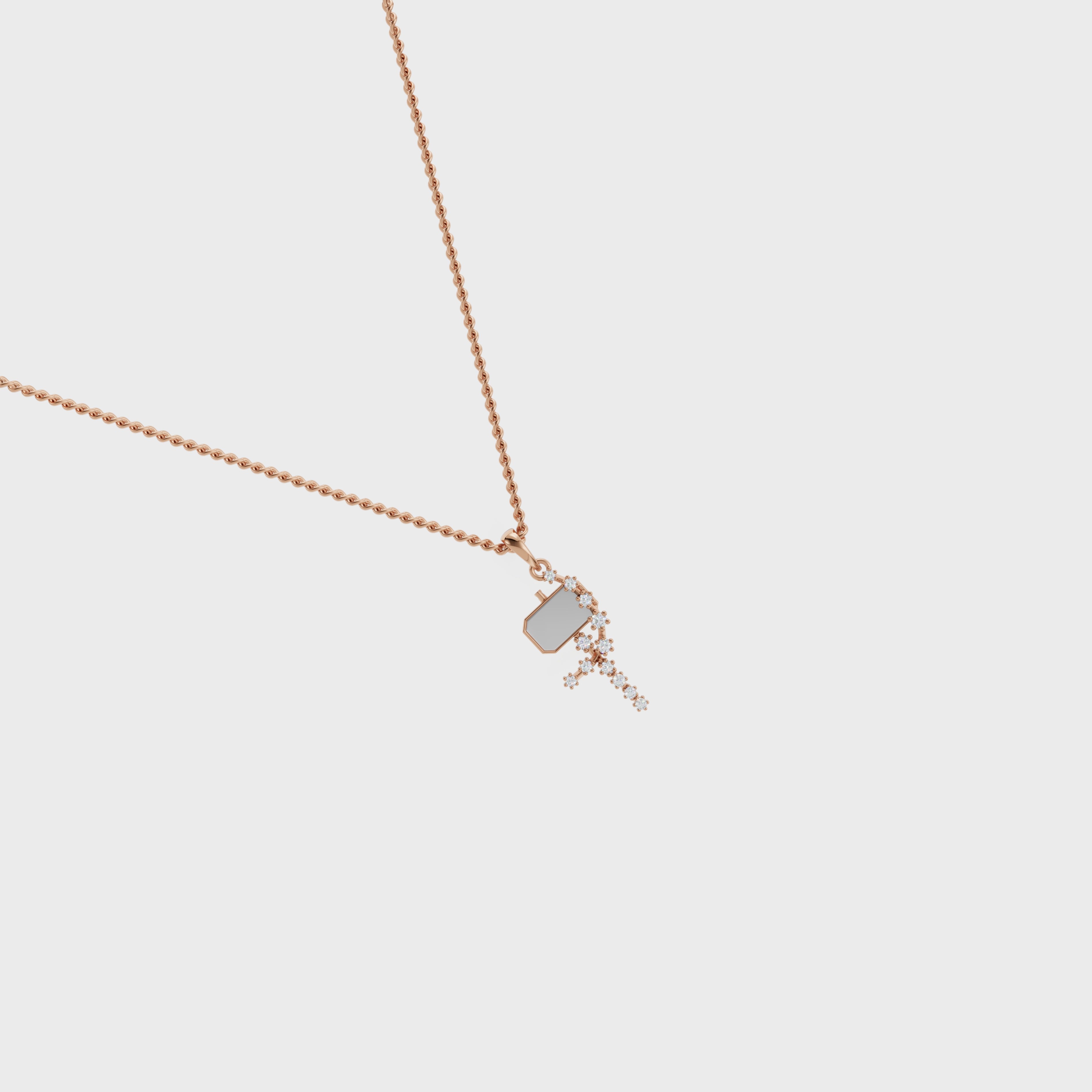 Single Station Key Pendant