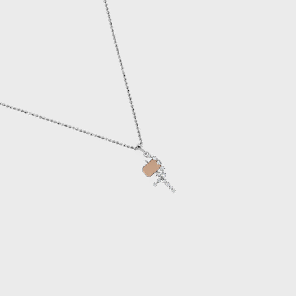 Single Station Key Pendant