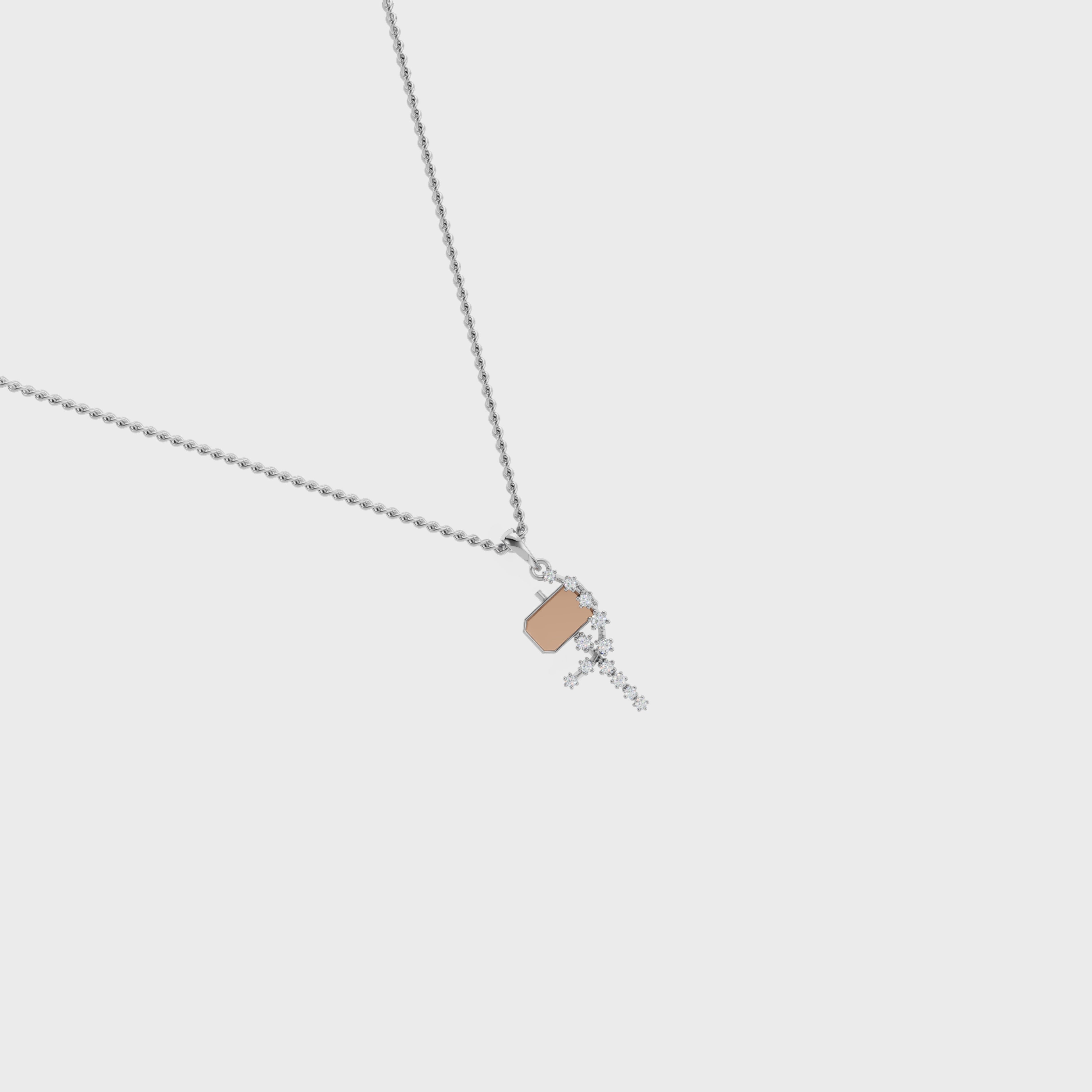 Single Station Key Pendant