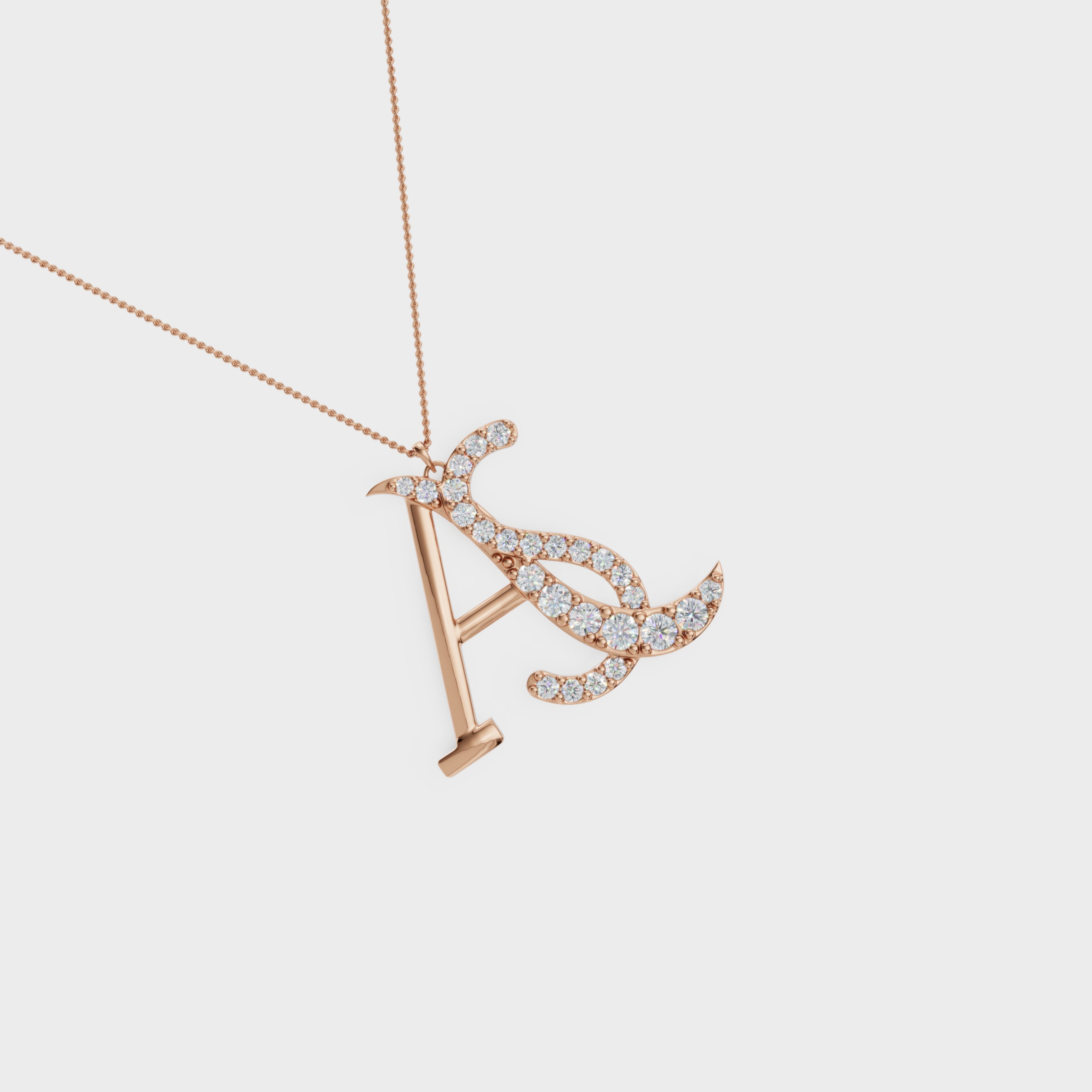 AS Initial Pendant