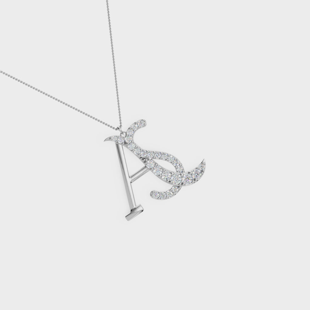 AS Initial Pendant