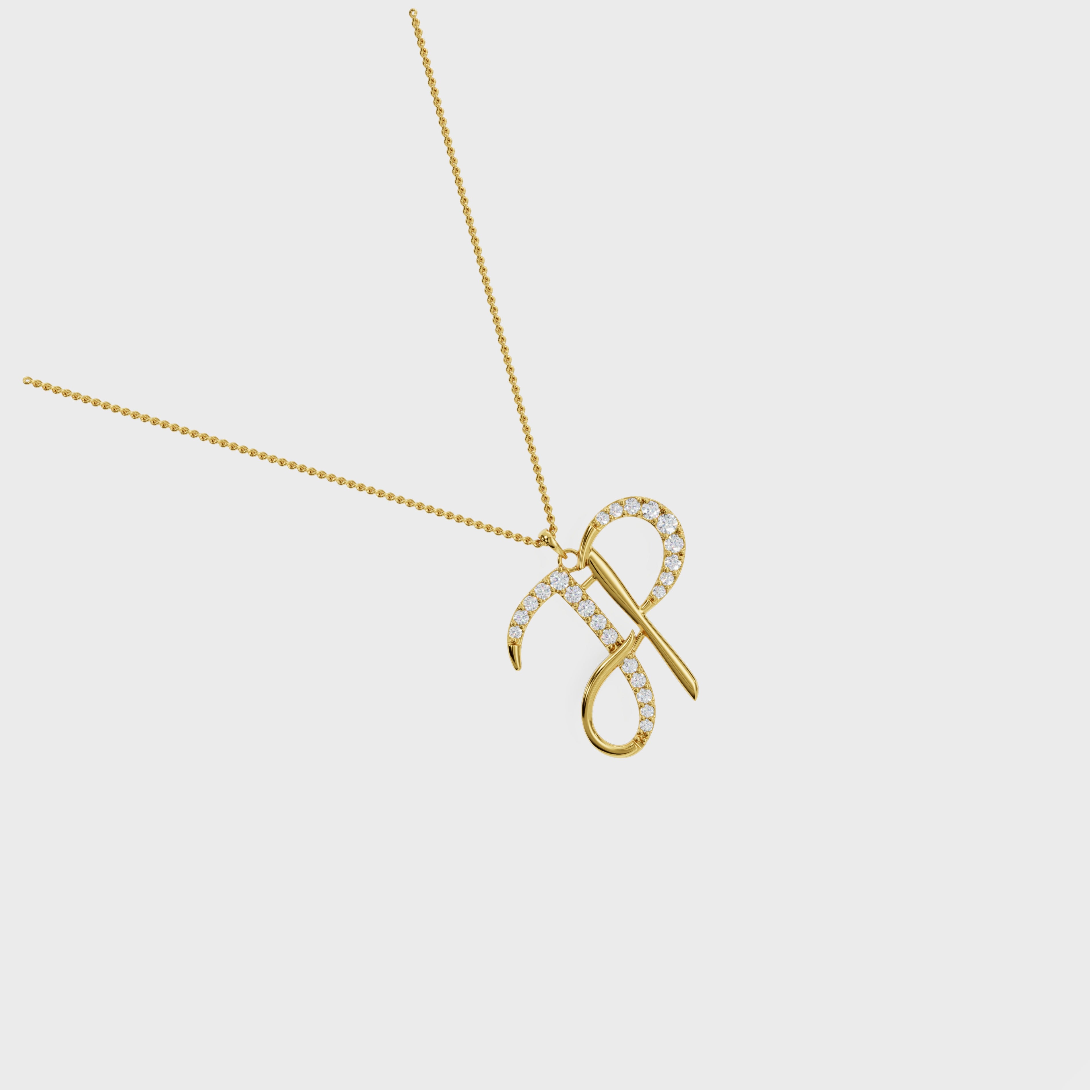 JP Initial Pendant