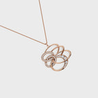 Figure Dual Swirl Pendant