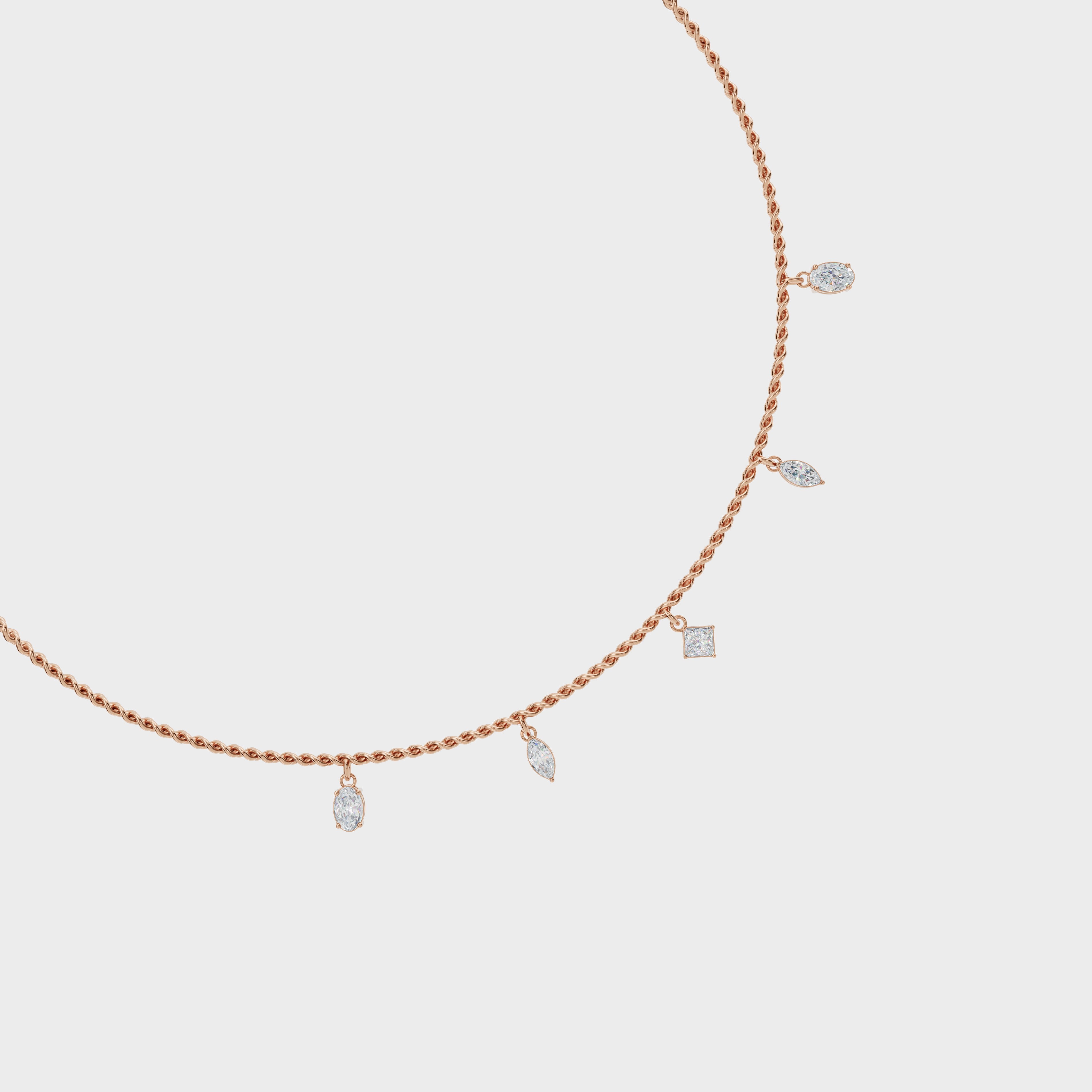 Dazzling constellation diamonds charm PWPE-20