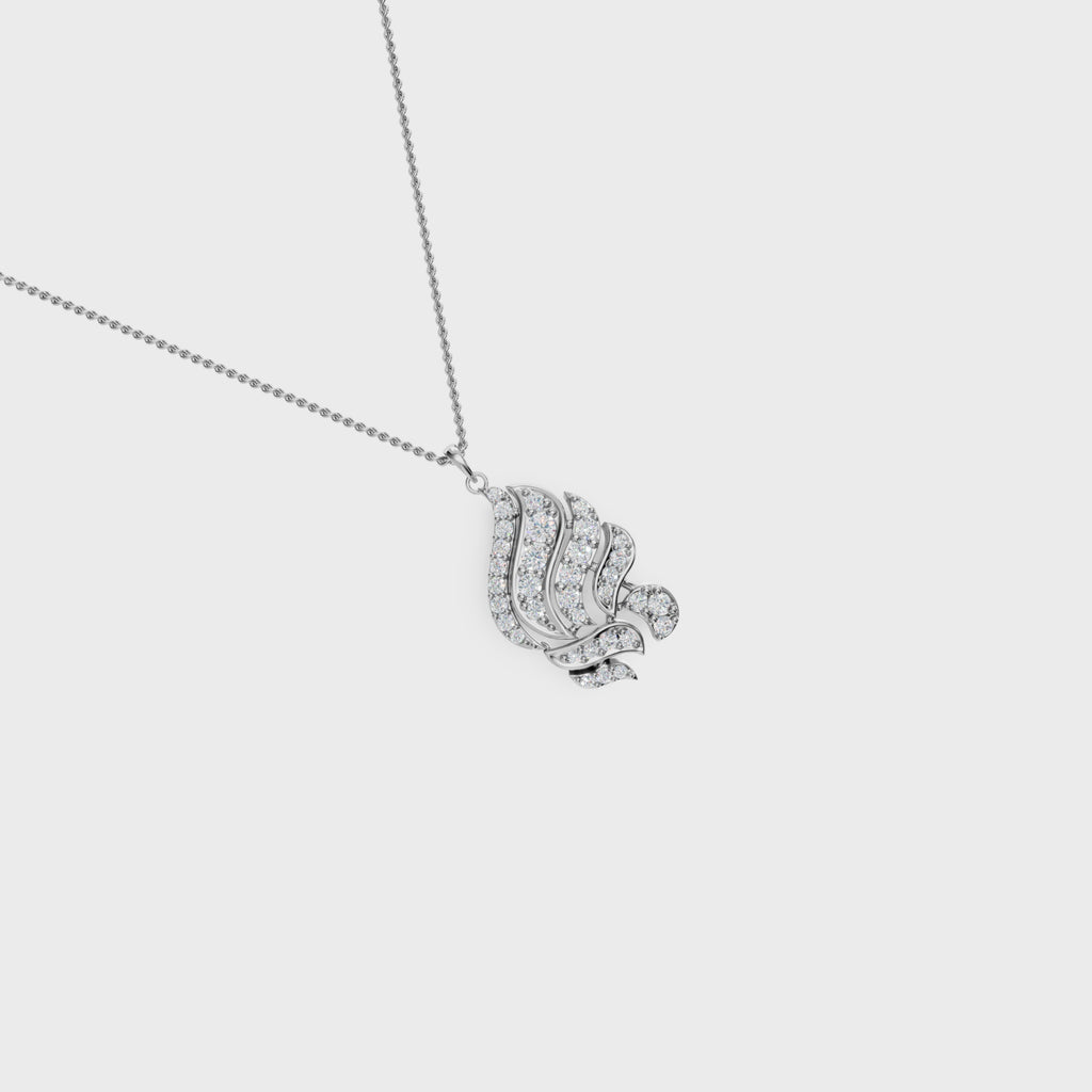 Aurora Fire Diamond Pendant