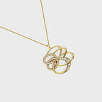 Figure Dual Swirl Pendant