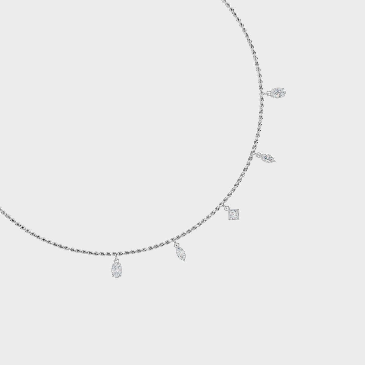 Dazzling constellation diamonds charm