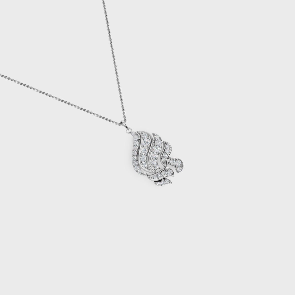 Aurora Fire Diamond Pendant