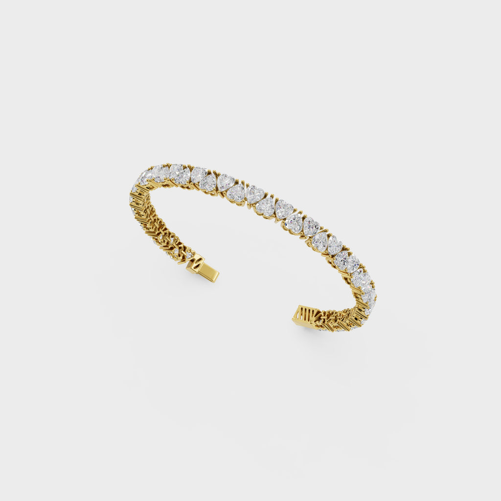Heart On My Sleev Diamond Bracelet