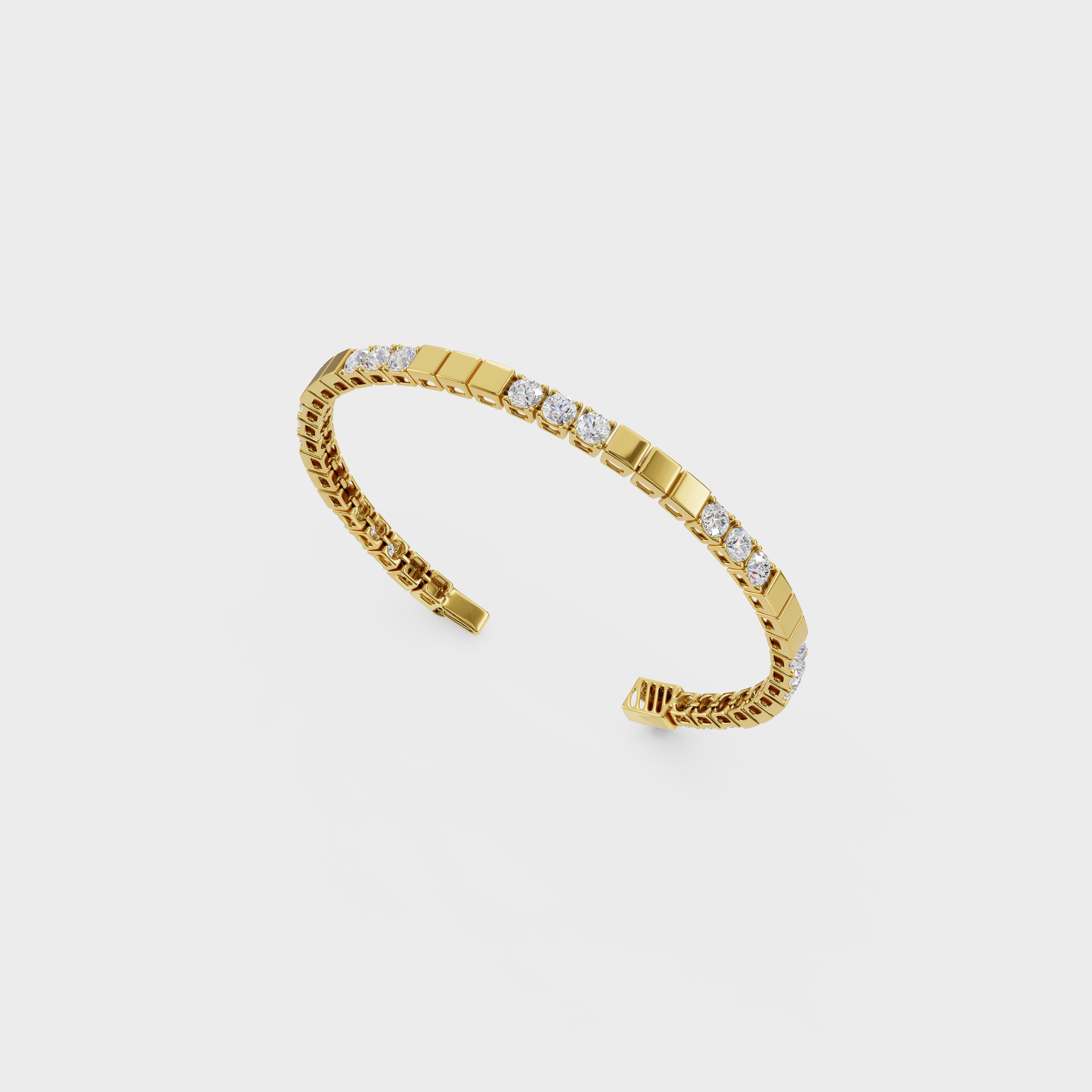 Regal Edge Men’s Tennis Bracelet