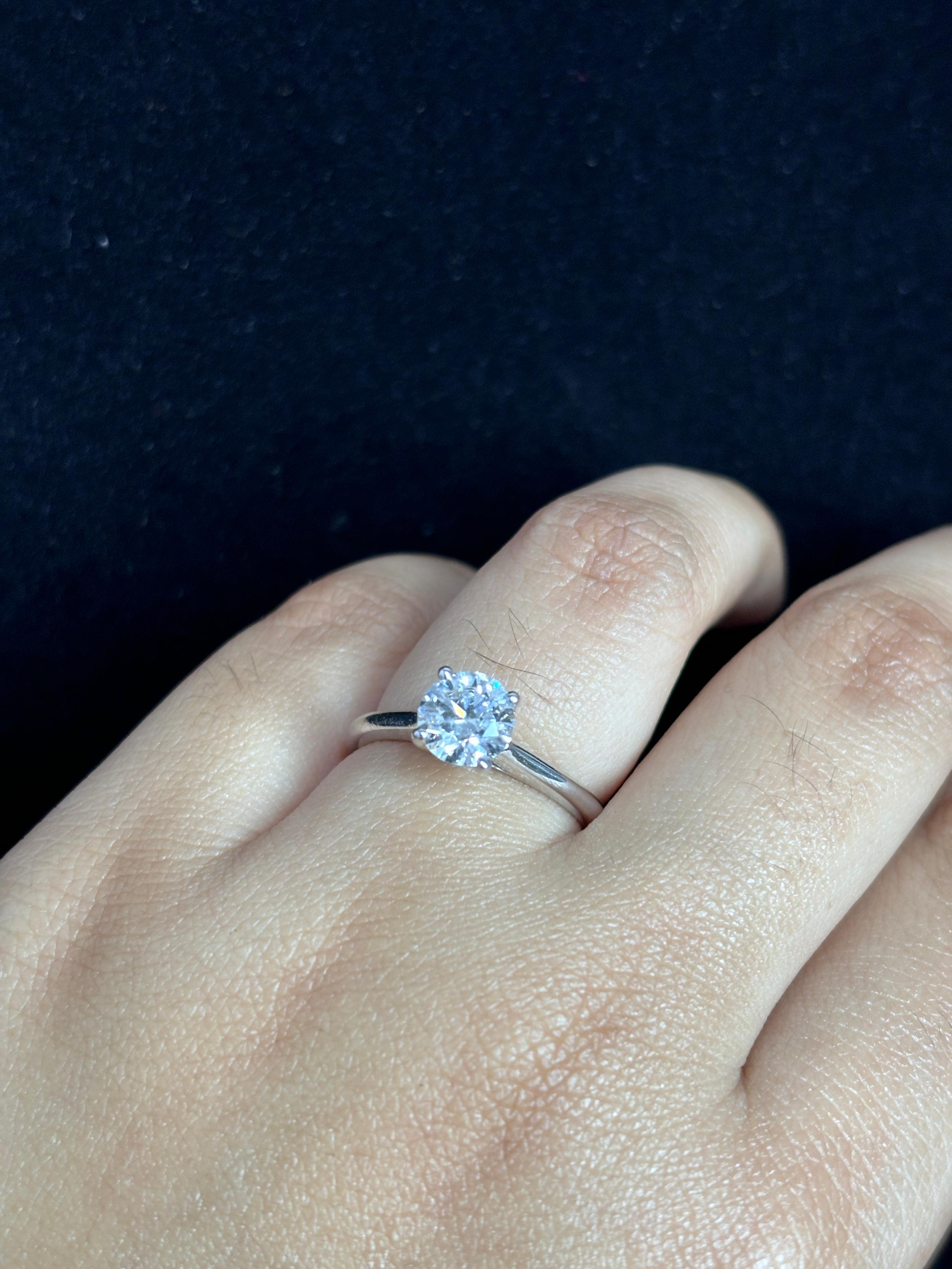 Cathedral Solitaire Ring