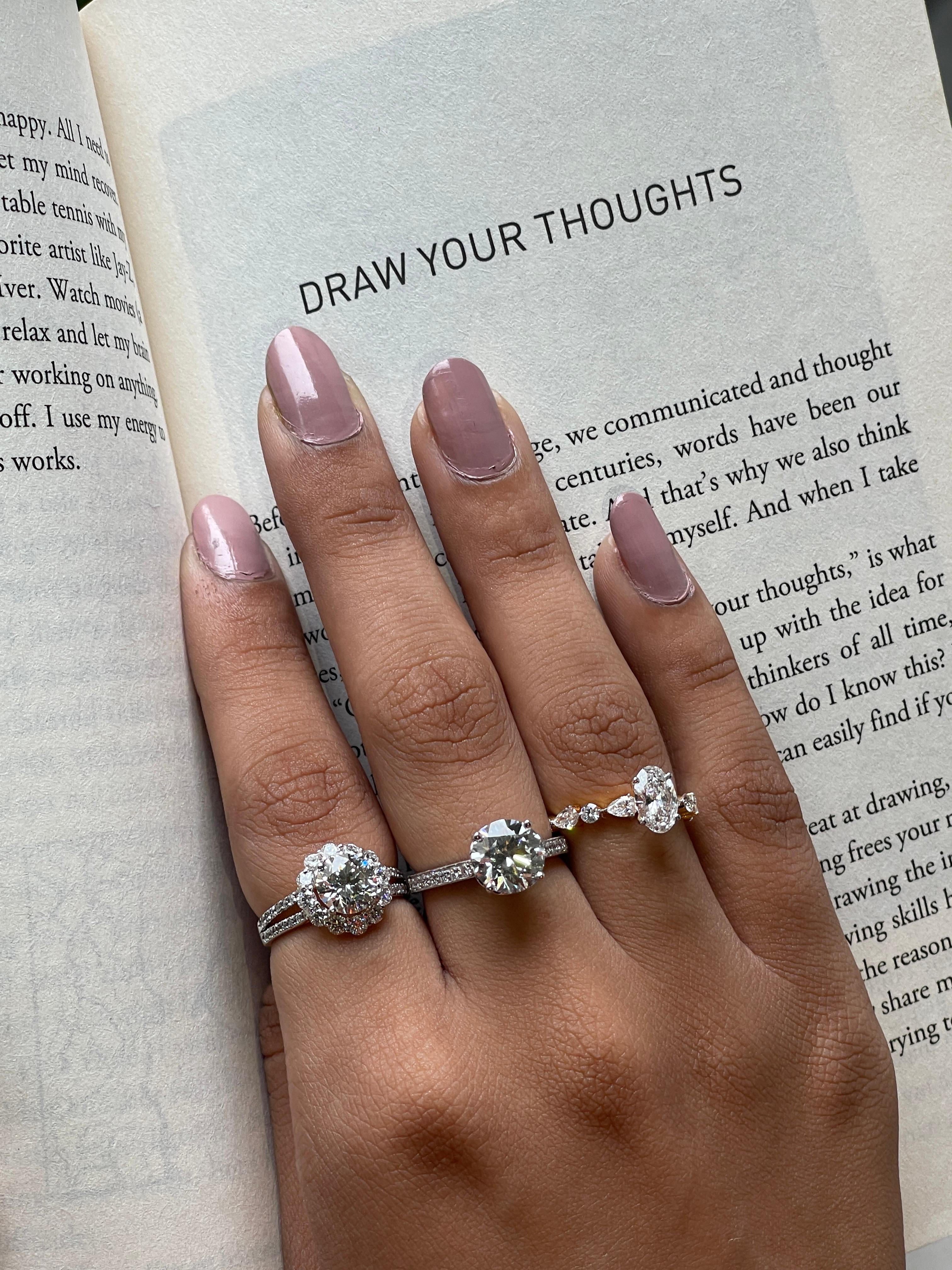 Round Diamond Solitaire Brilliant Engagement Ring