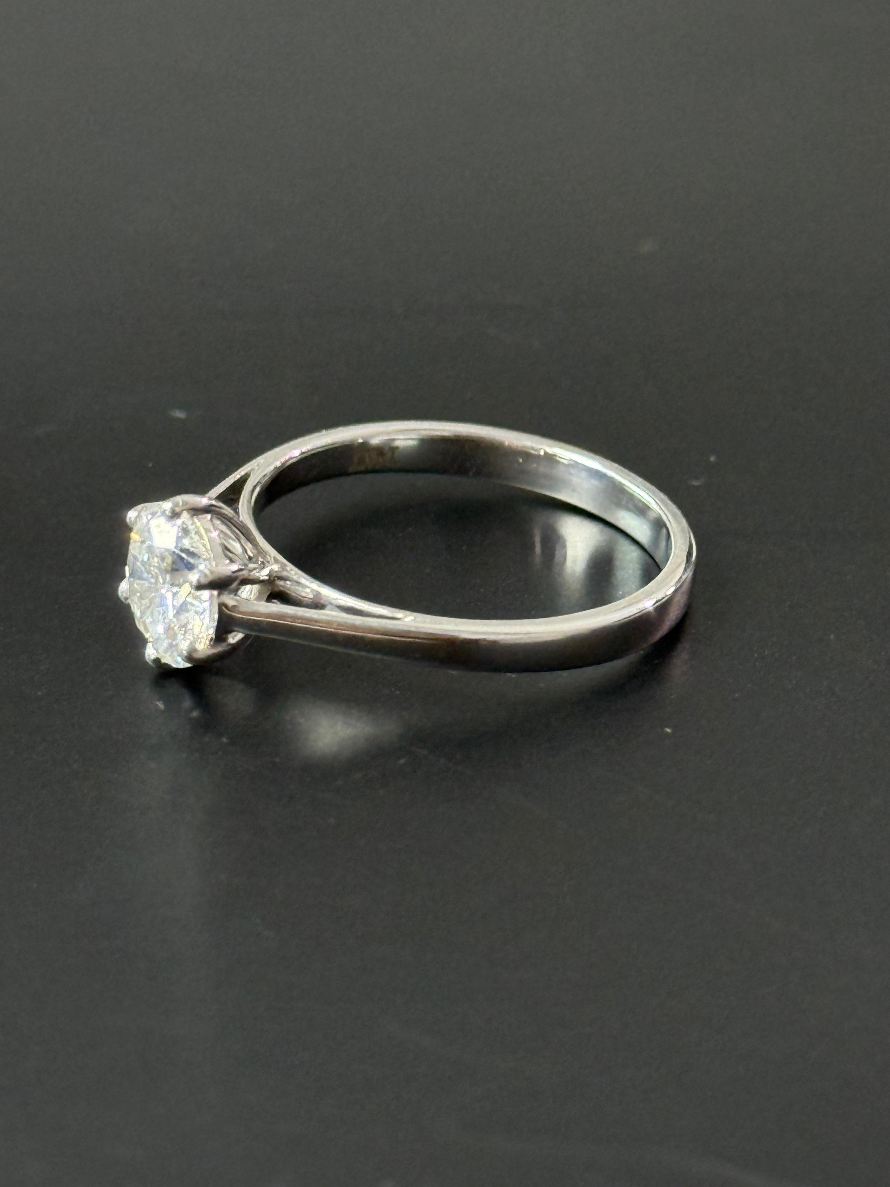 1 Ct Round Cut Ring