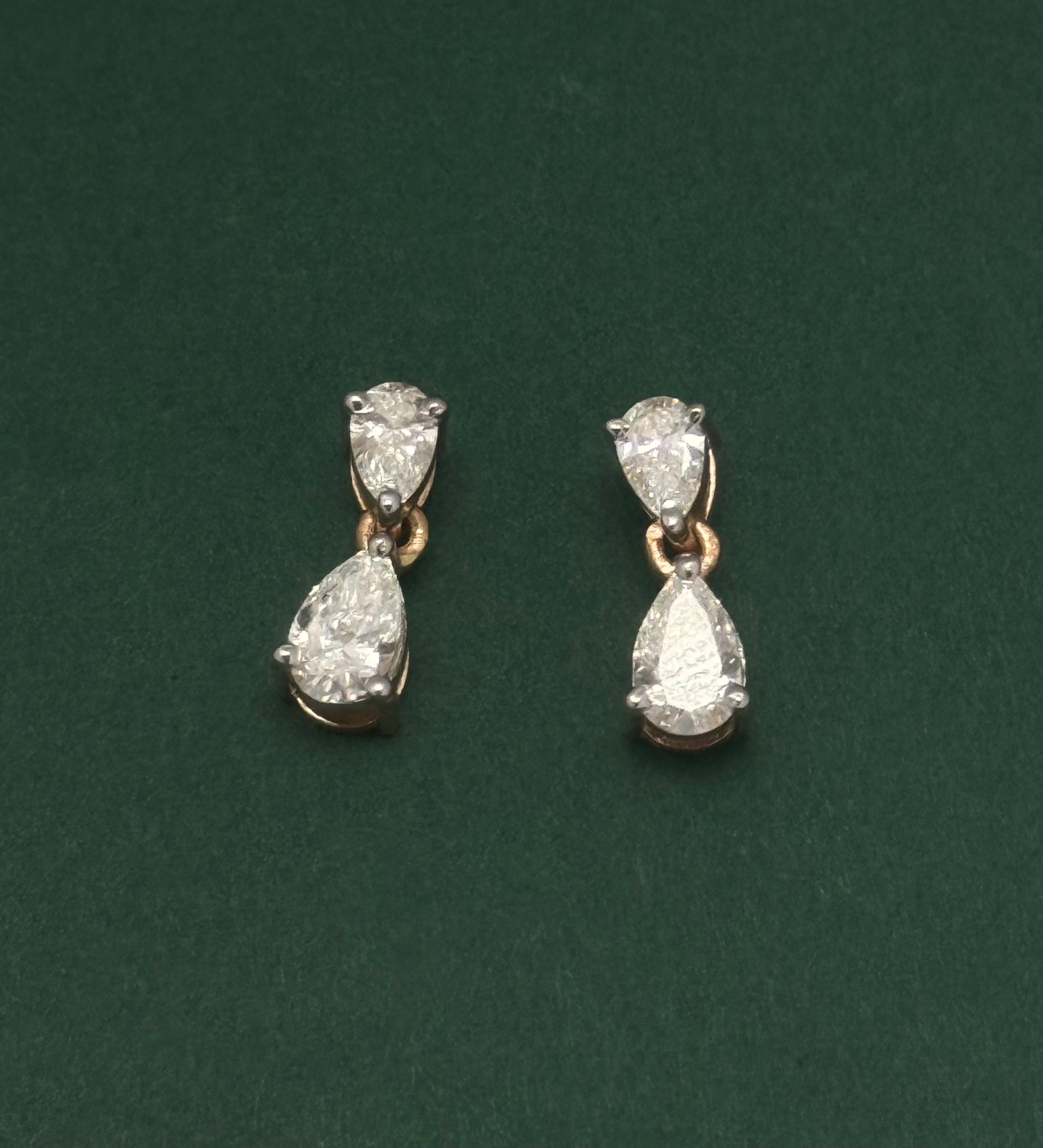 Pear drop Earrings
