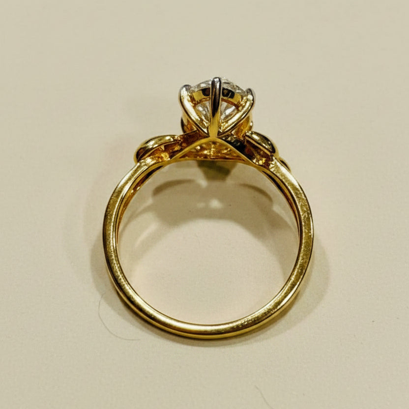 Marquise Cut Nature Inspired Ring