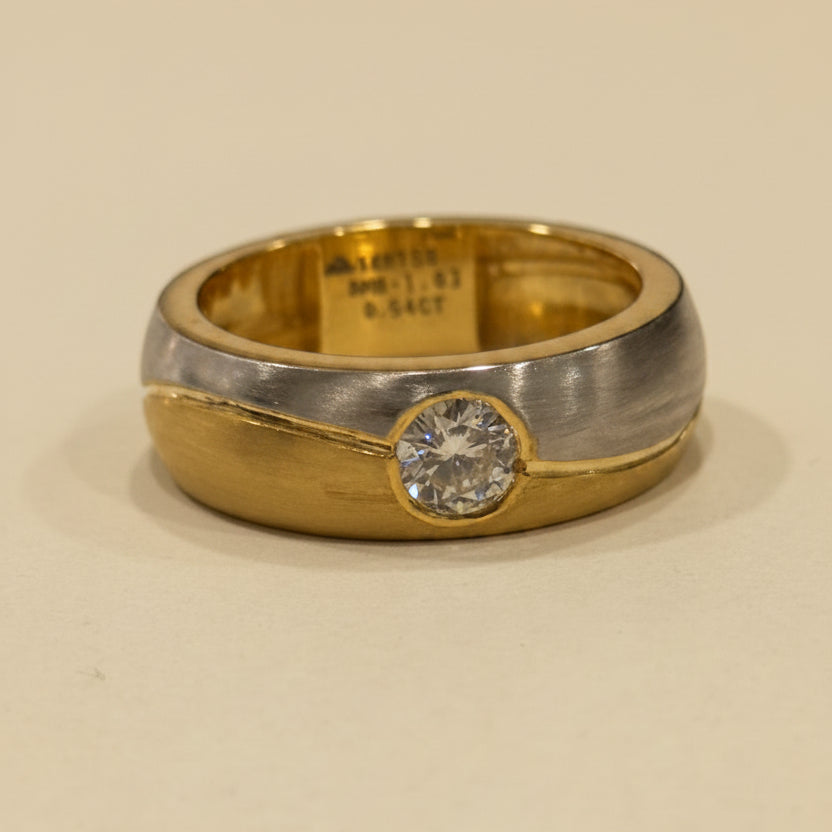 Two Tone Mat Ring
