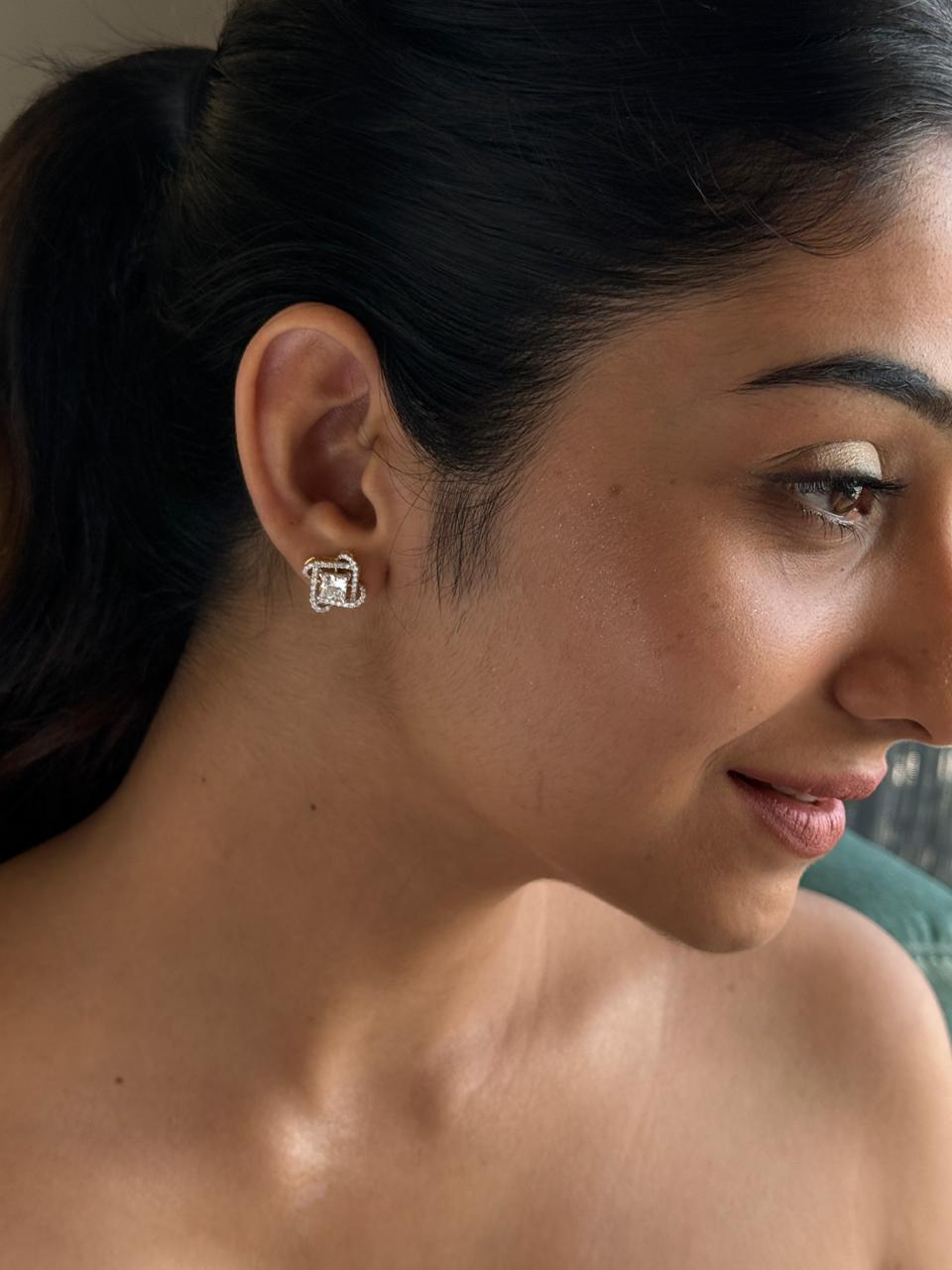 Princess spiral Earrings