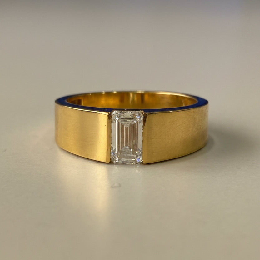 Emerald Men's Ring