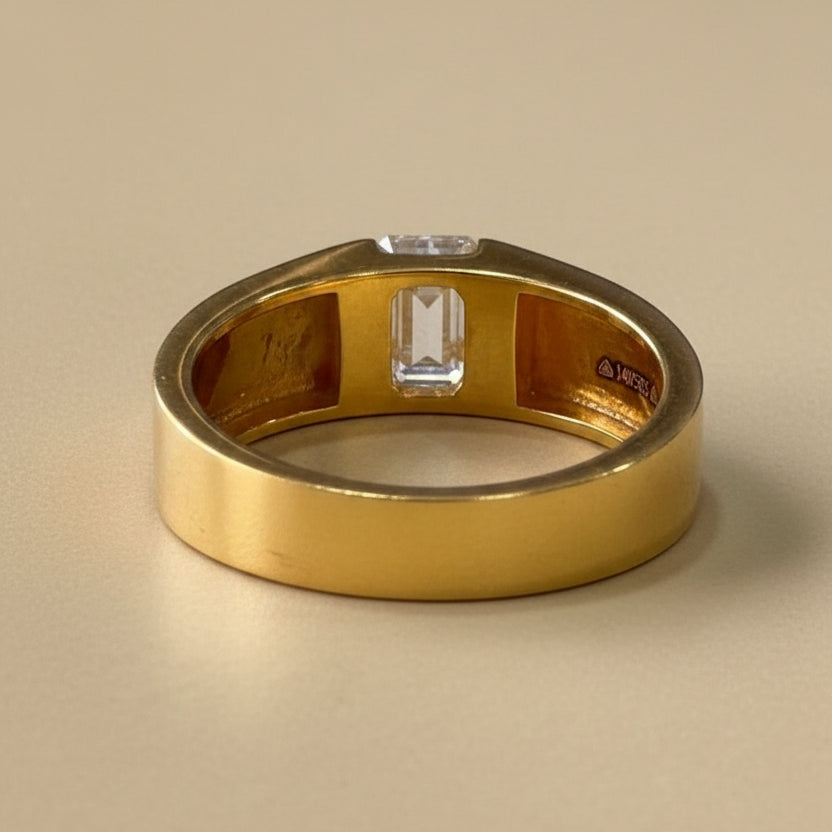Emerald Men's Ring