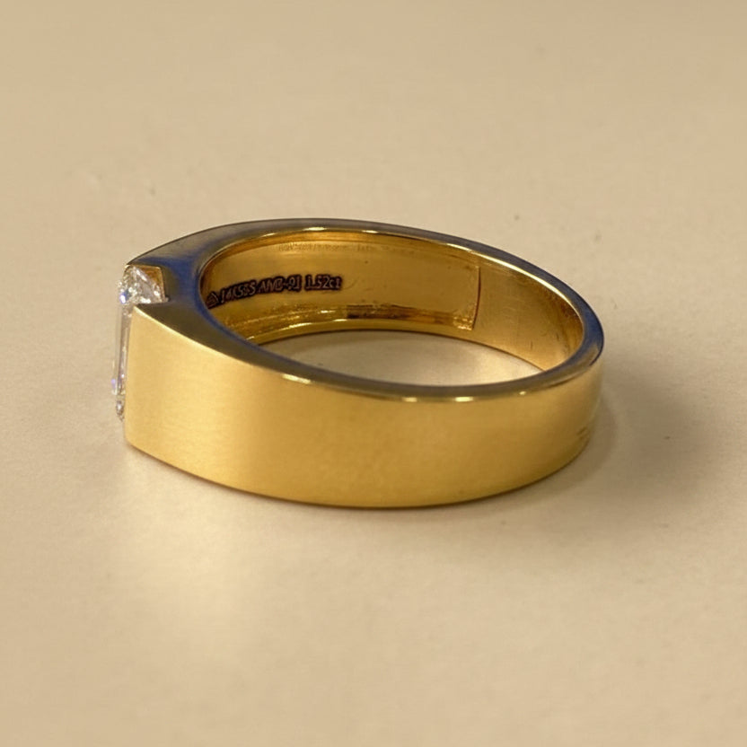 Emerald Men's Ring