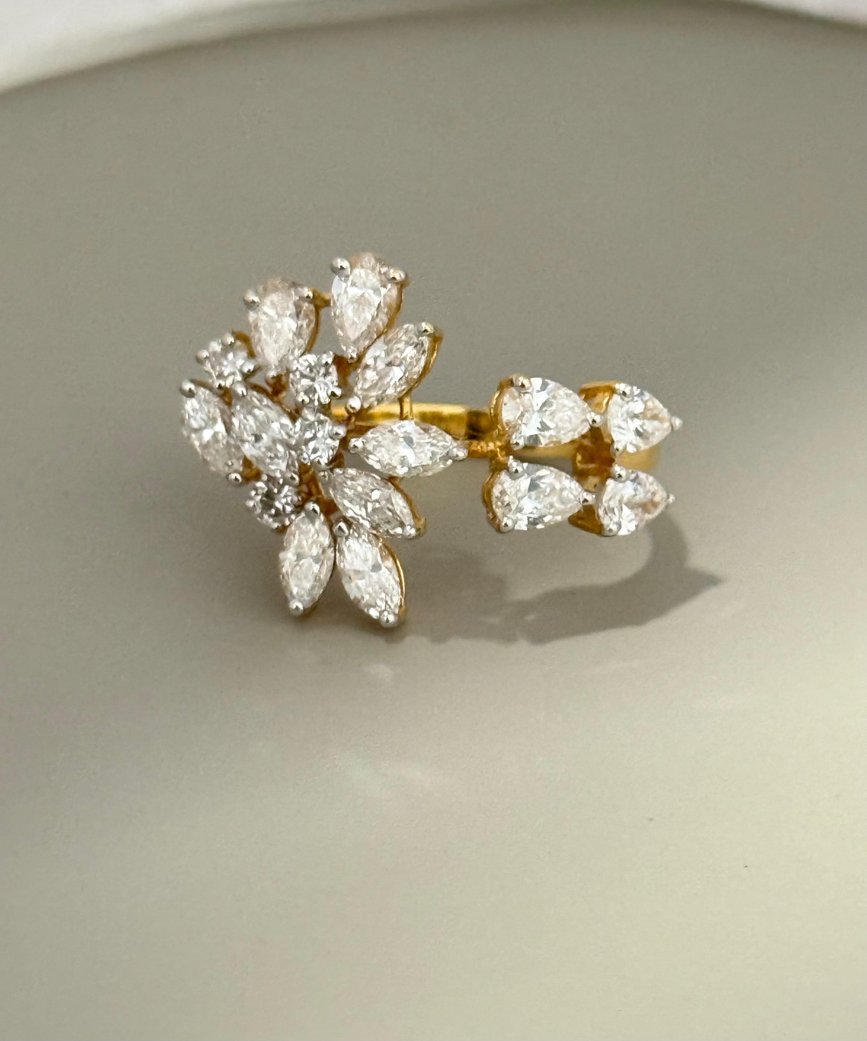 Marquise & Pear Cocktail Ring