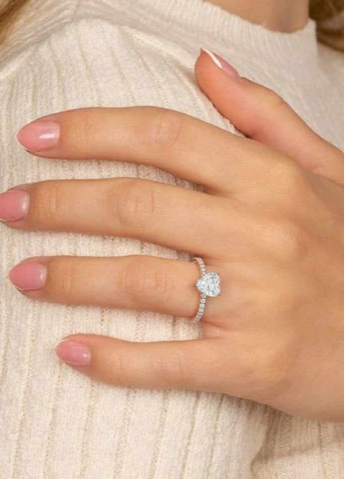 1.25ct Nova Heart Shape Diamond Ring