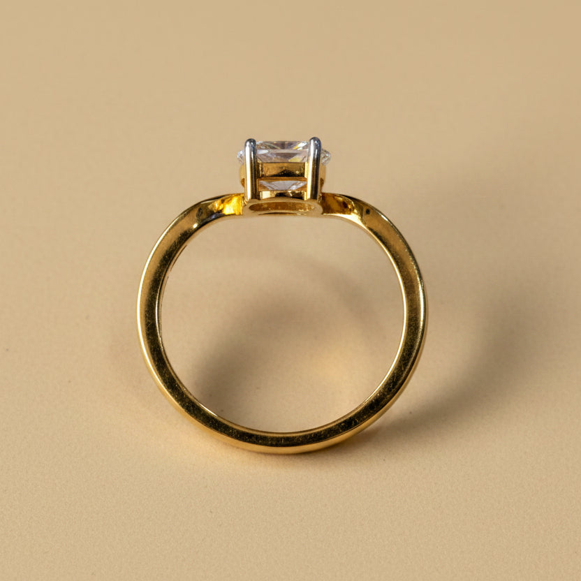 0.80ct Cushion Cut Diamond Ring