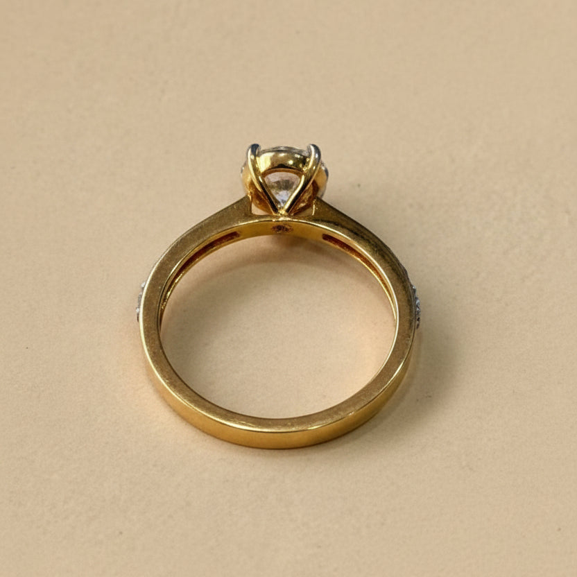 1ct Diamond Height Ring