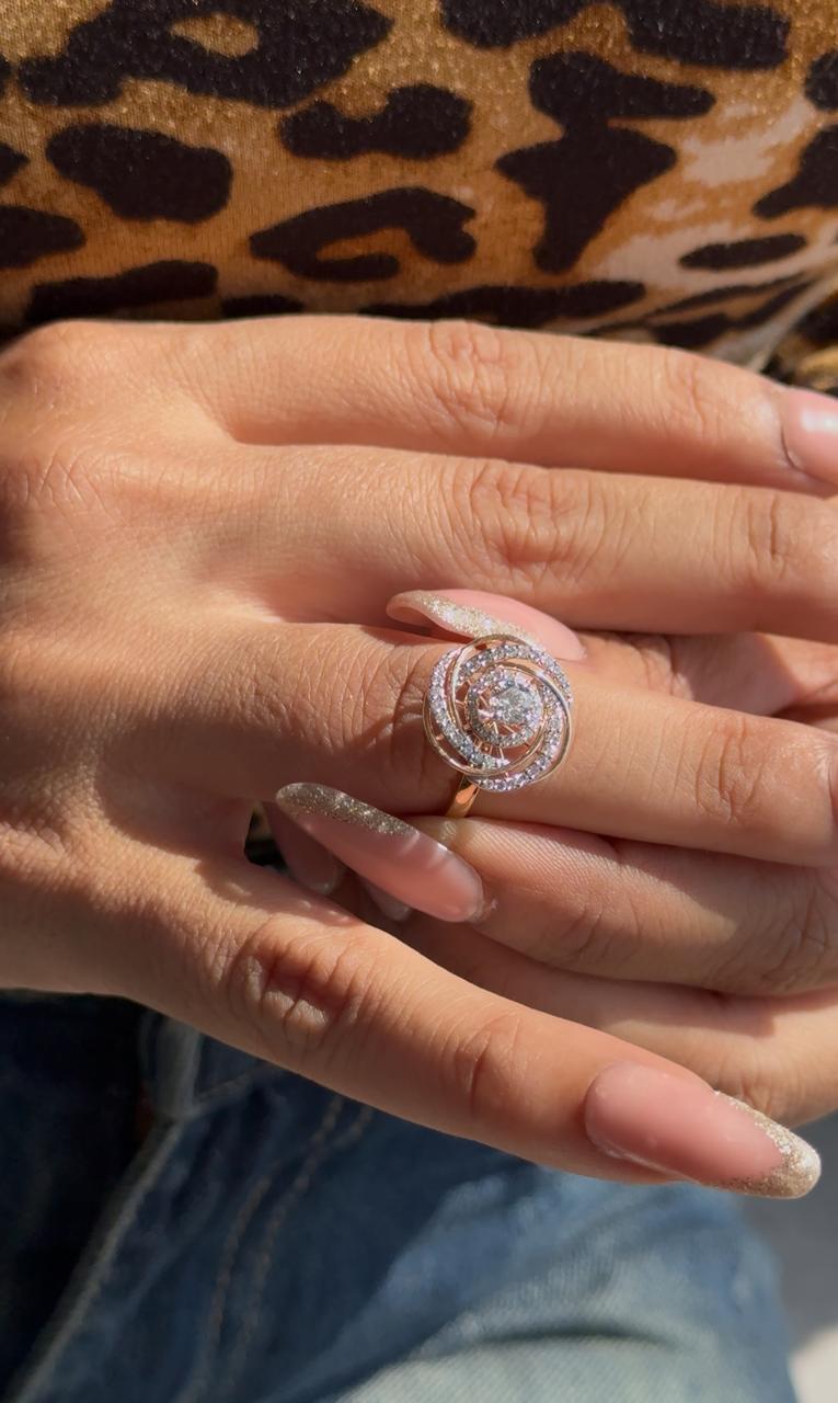 Round Petals Ring
