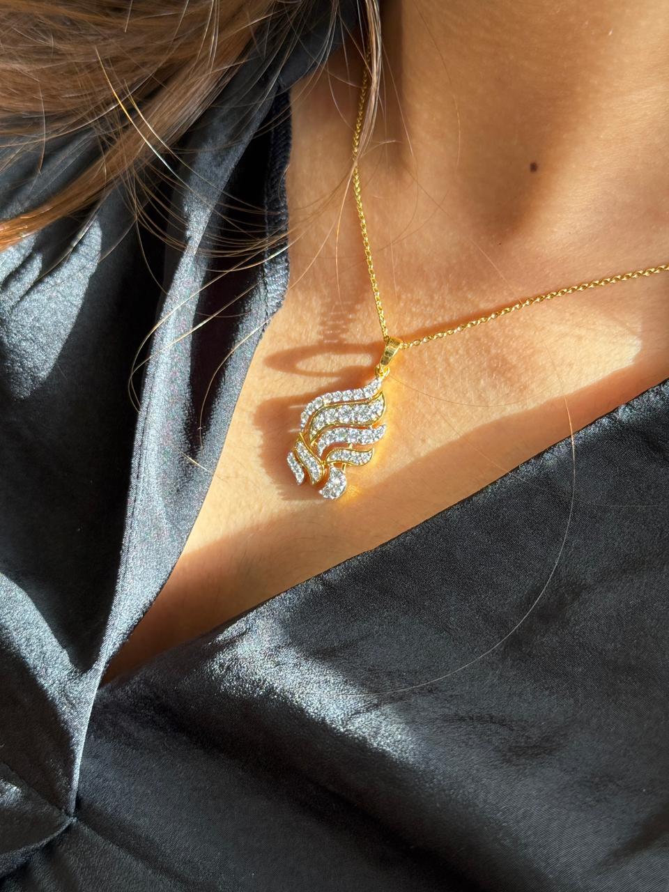 aurora fire Pendant