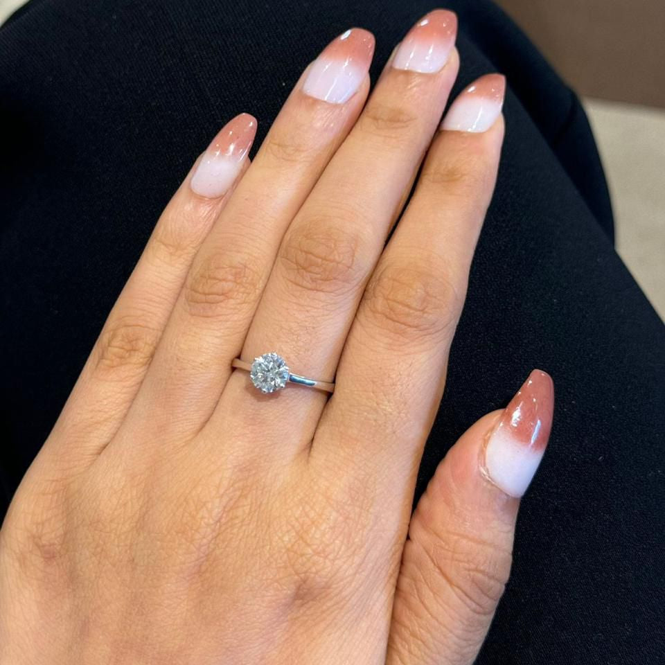 1ct Round Cut Ring